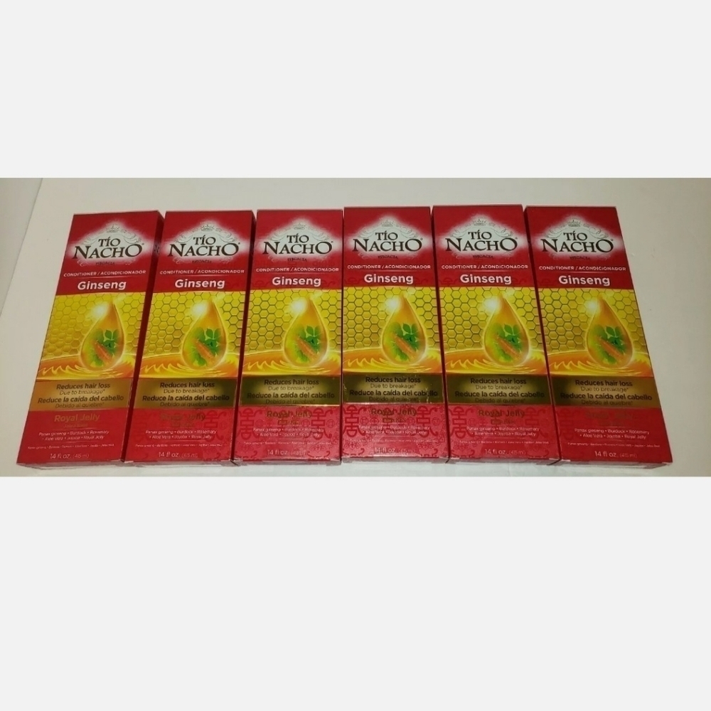 Tio Nacho Eficacia Conditioner Ginseng Royal Jelly Jalea Real 14 oz lot of 6